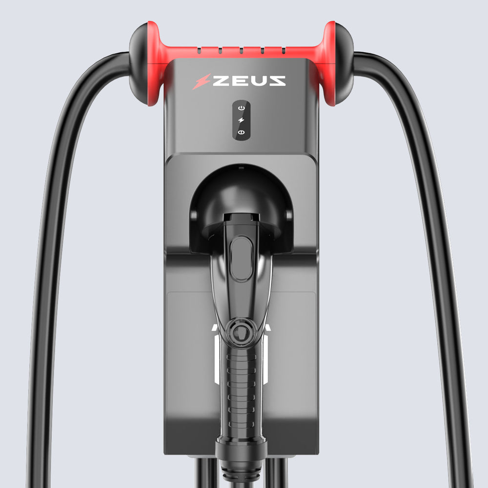 Zeus 48 Amp EV Charger (Hardwired) - Front View